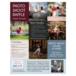 Photo Shoot Raffle Flyer